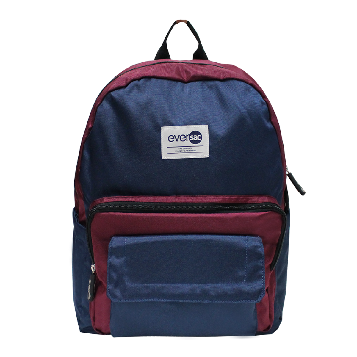 Eversac Joy Backpack Navy Maroon