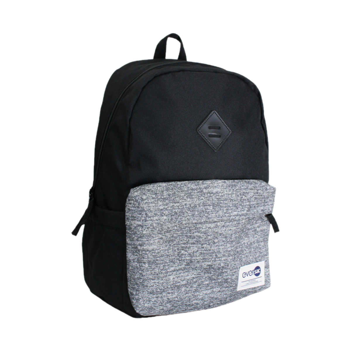 Eversac Backpack Penta Black Texture Grey