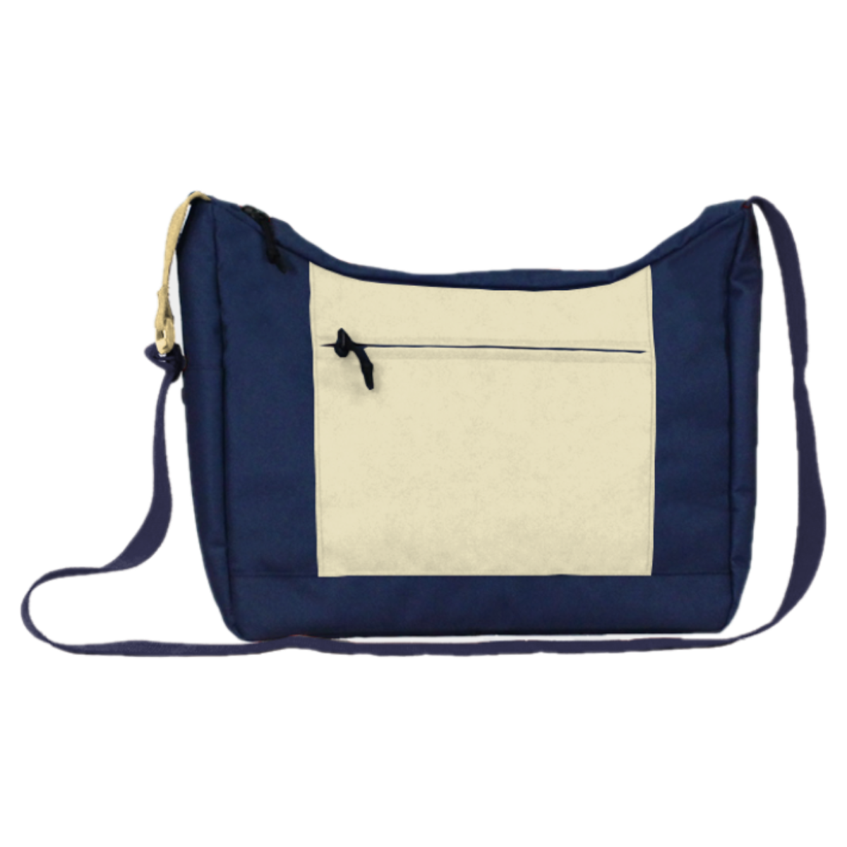 Eversac Messenger Zanca Navy Tan