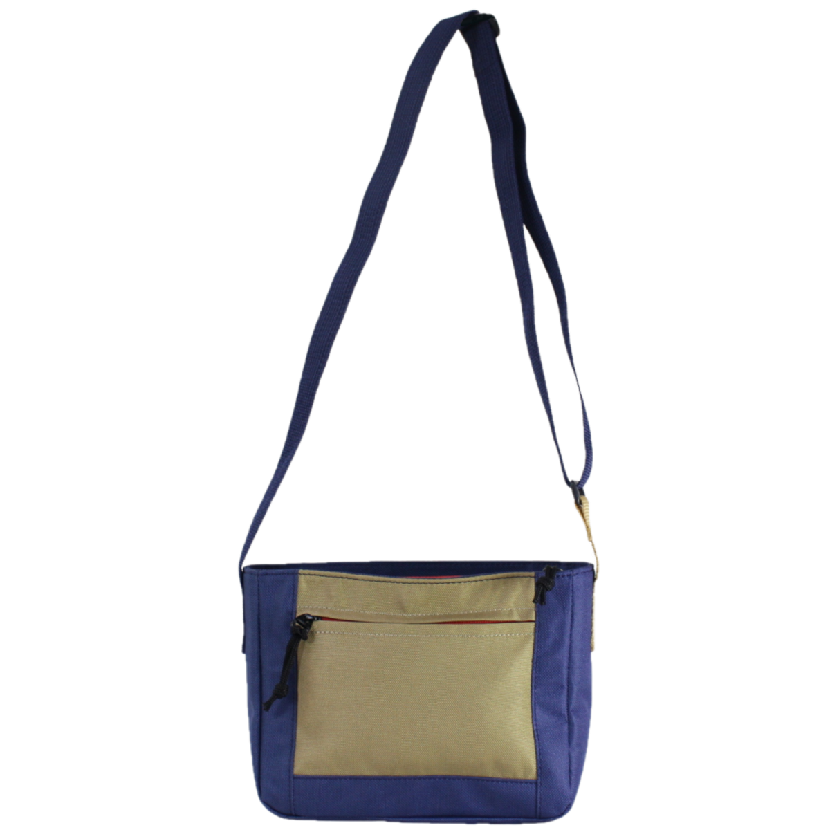 Eversac Zinca Sling Bag Navy Tan