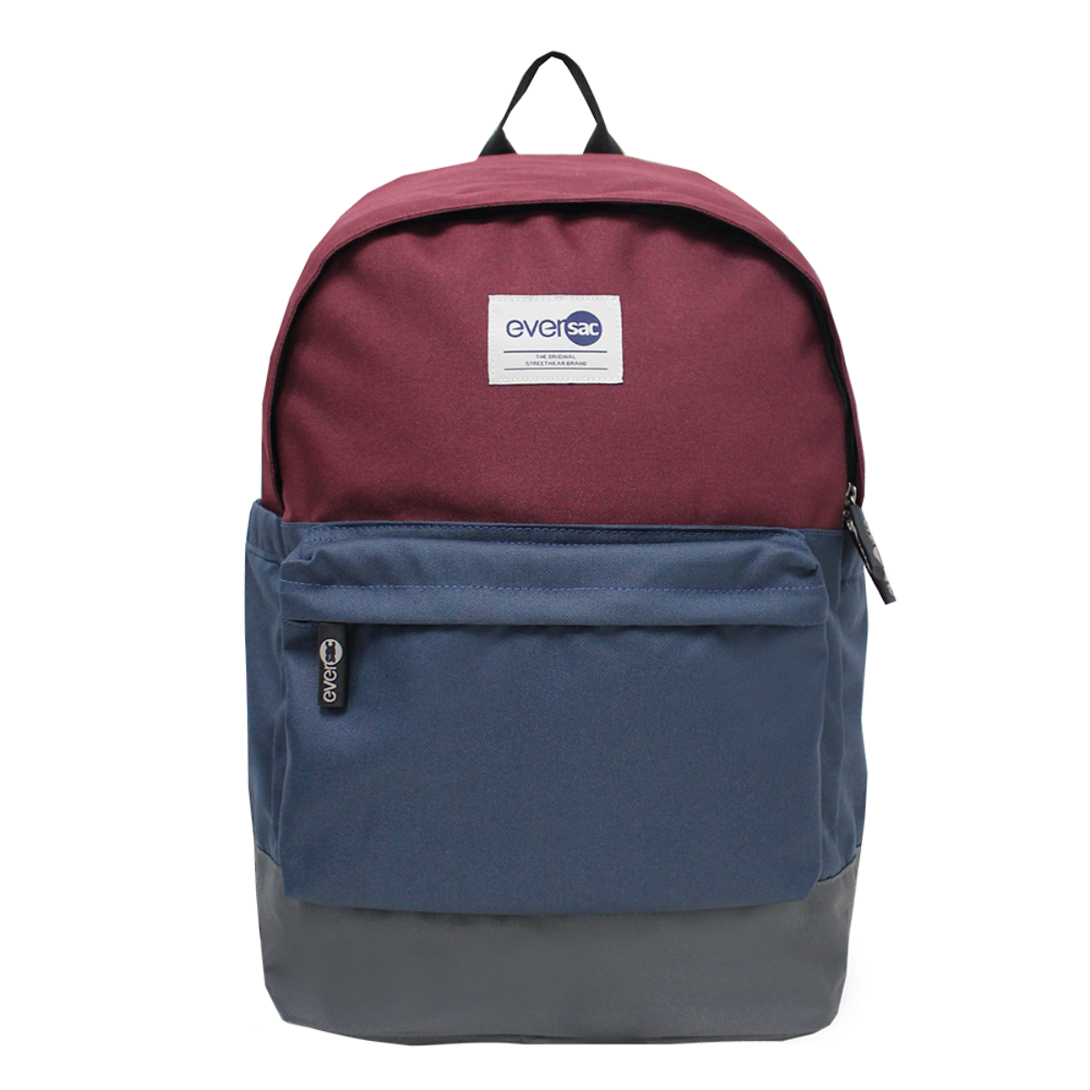 Eversac Backpack Brilliant F Maroon Navy Dark Grey