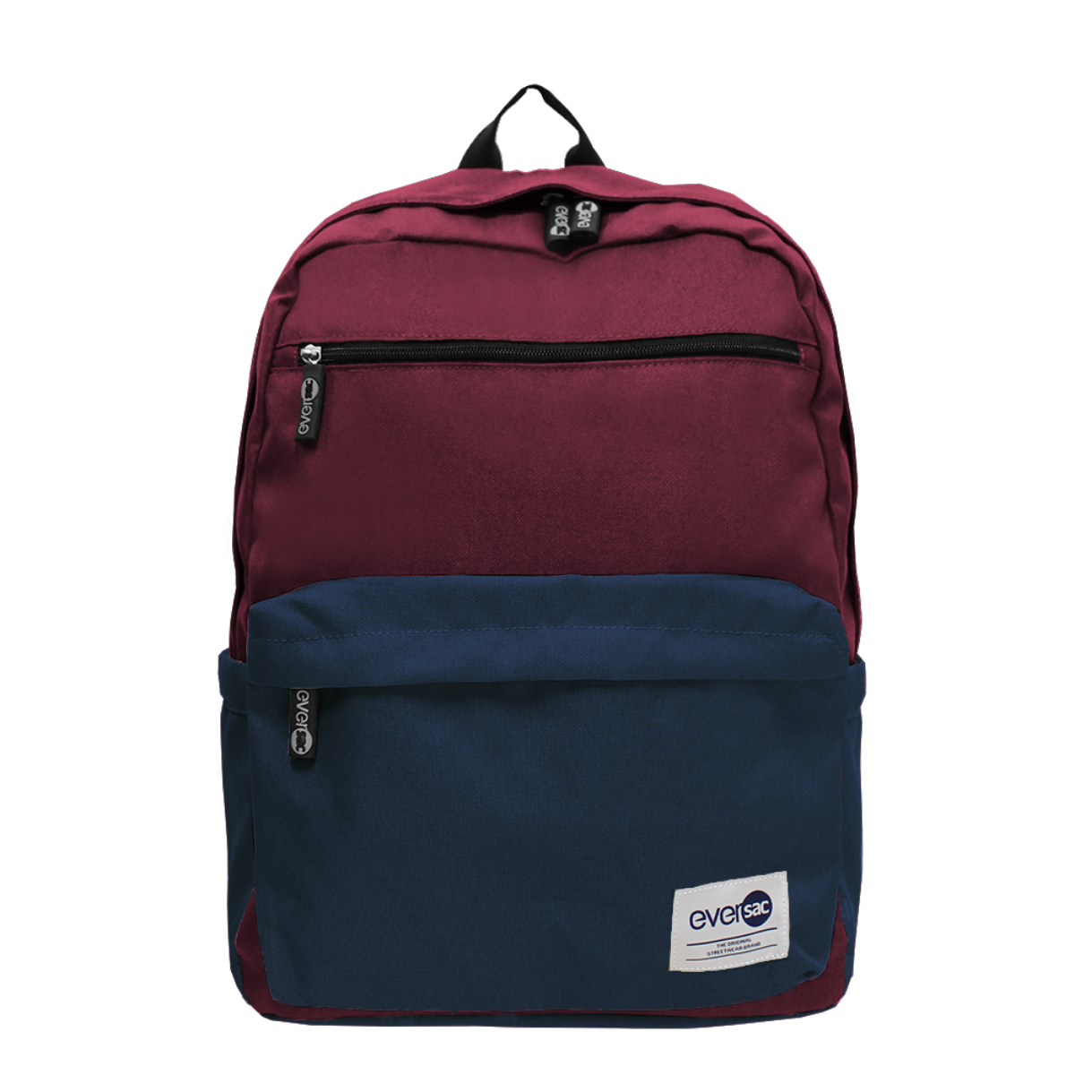 Eversac Backpack Smart F Maroon Navy