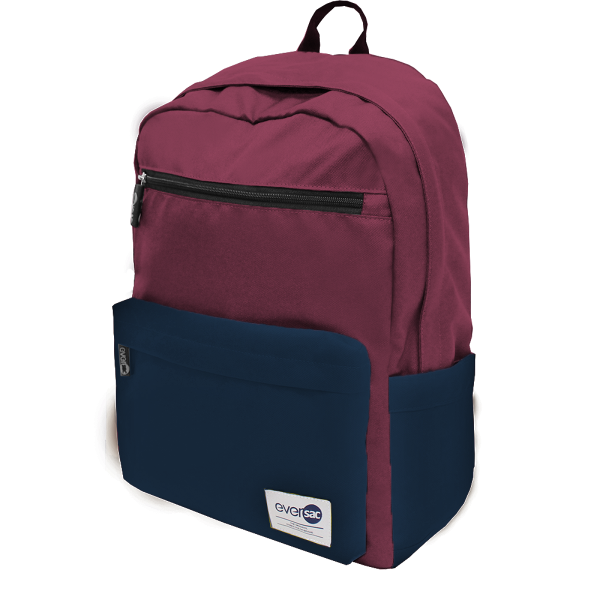 Eversac Backpack Smart F Maroon Navy