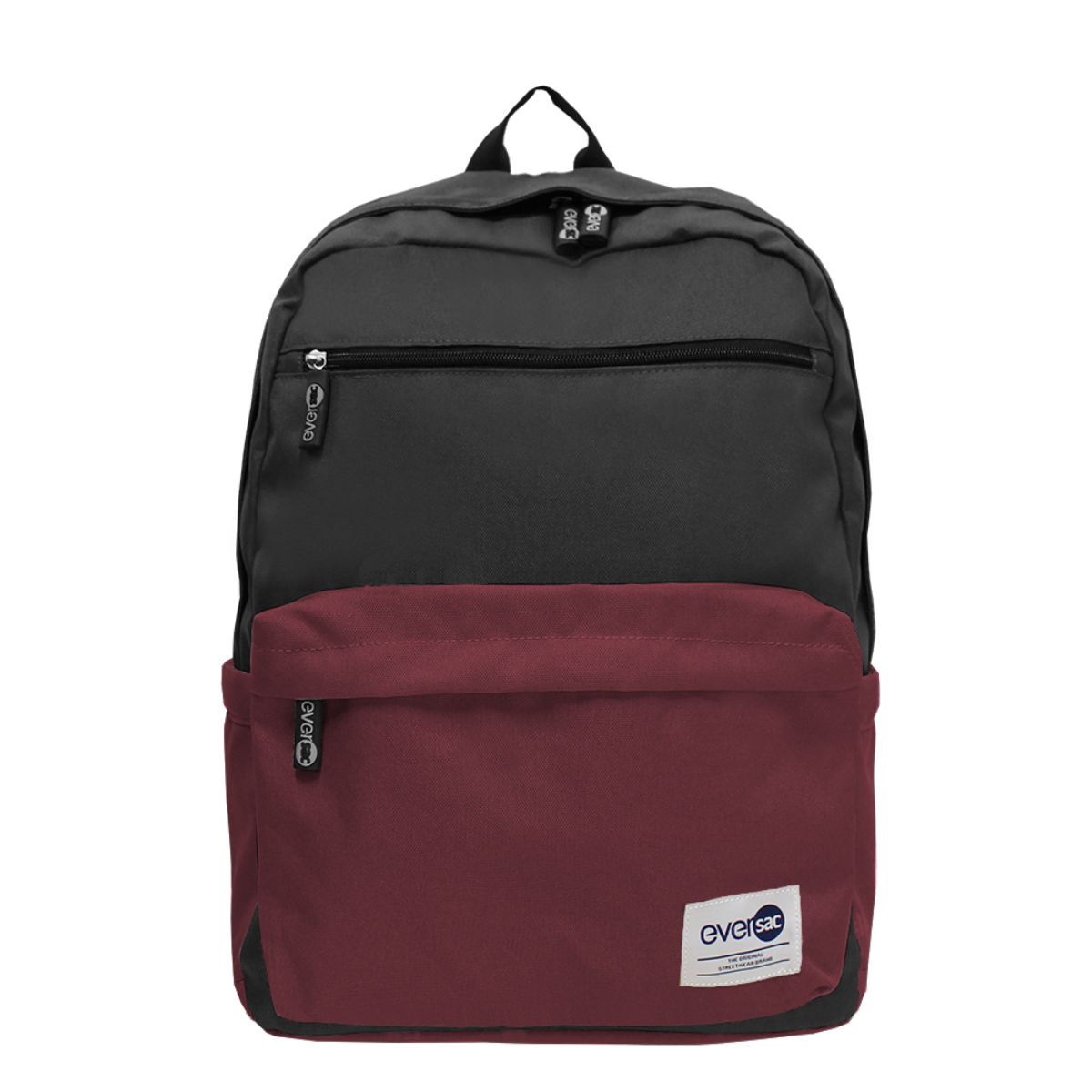 Eversac Backpack Smart F Black Maroon