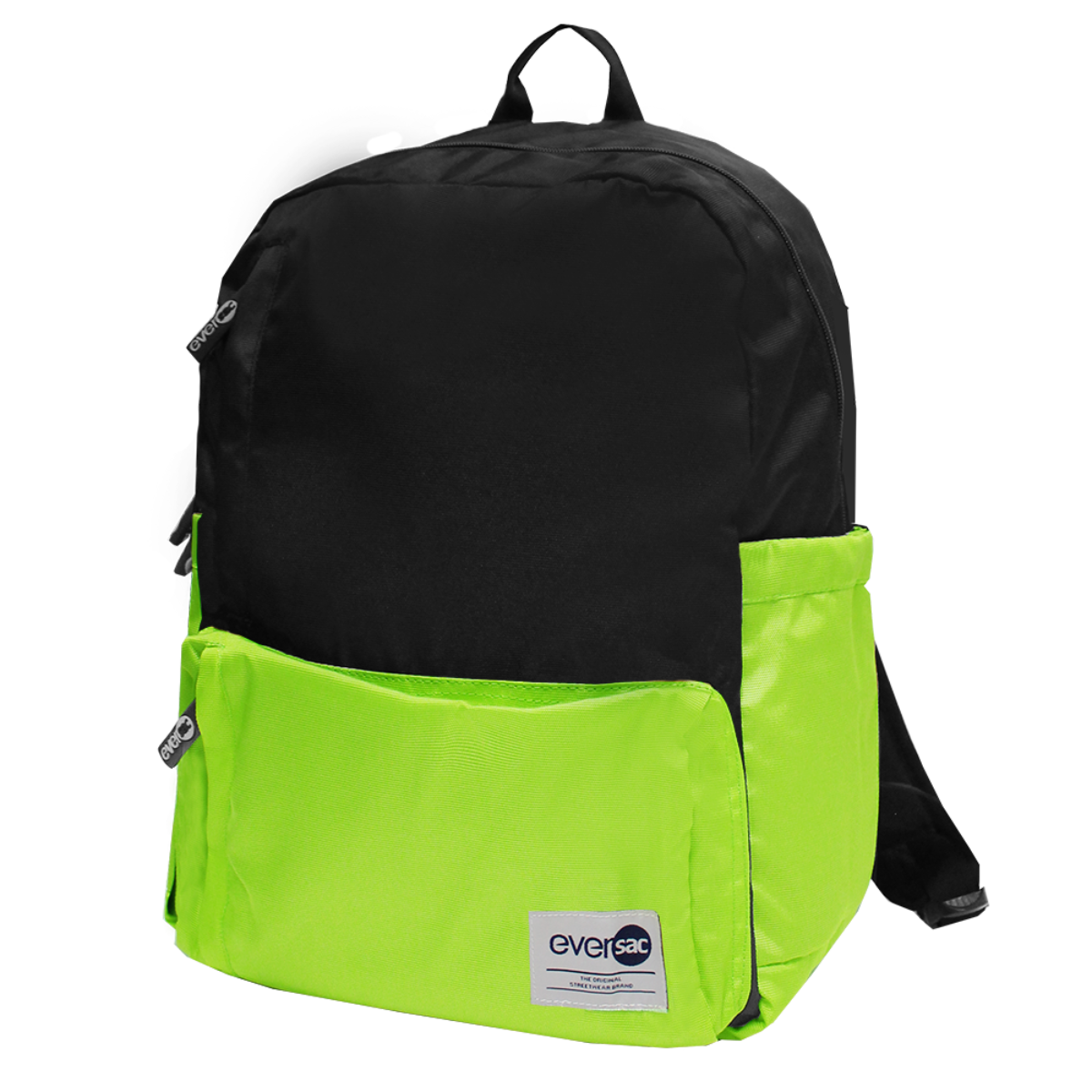 Eversac Backpack Happy F Black Lime