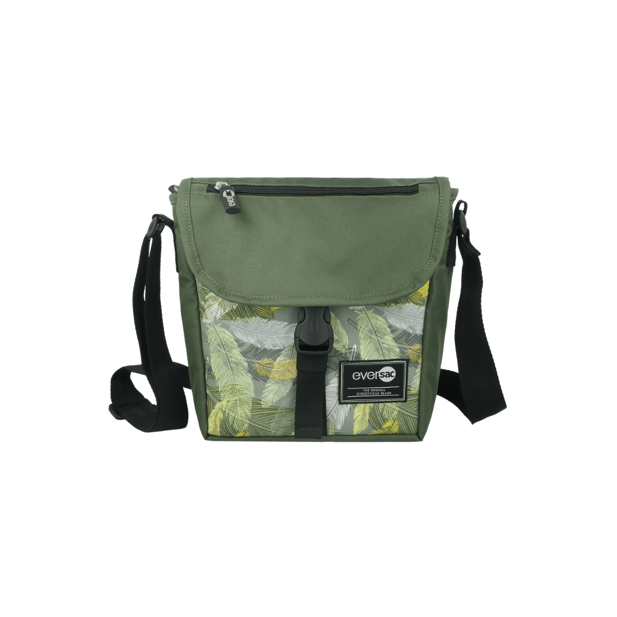 Eversac Sling Bag Green Feather Army