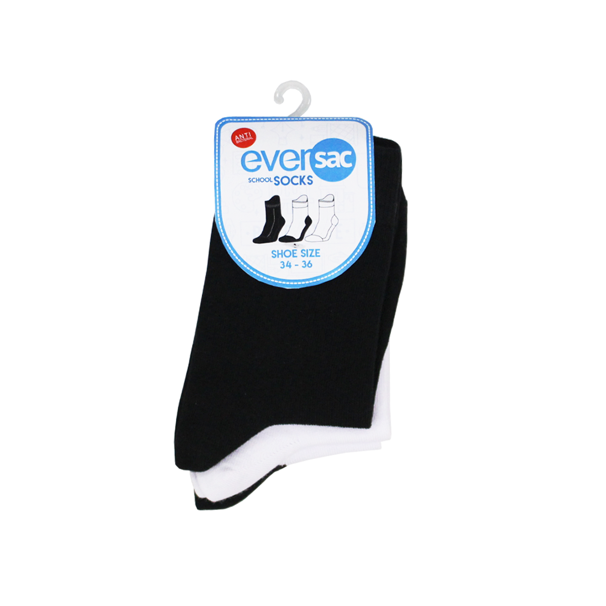 Eversac School Socks 34-36 Trio Bundling