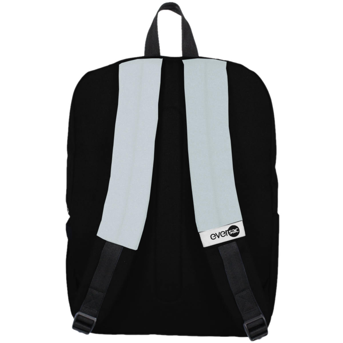 Eversac Backpack Junio Boxy Black Light Grey