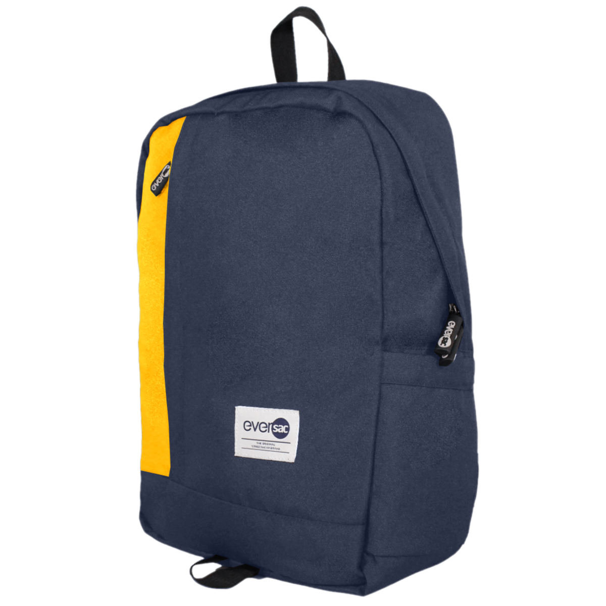 Eversac Backpack Junio Boxy Navy Yellow
