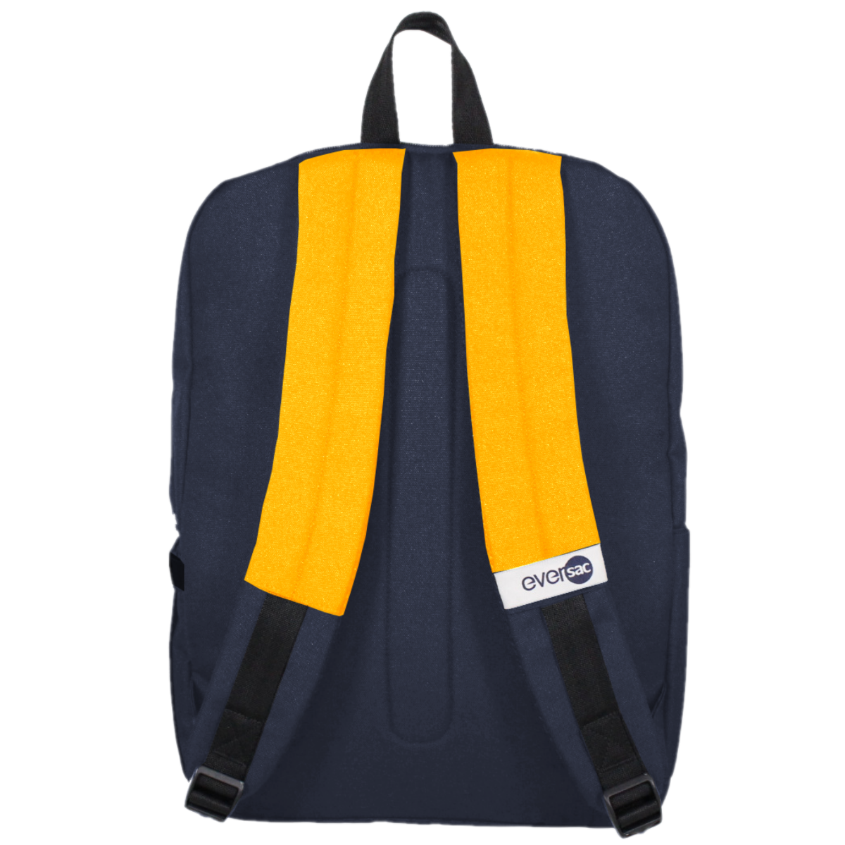 Eversac Backpack Junio Boxy Navy Yellow