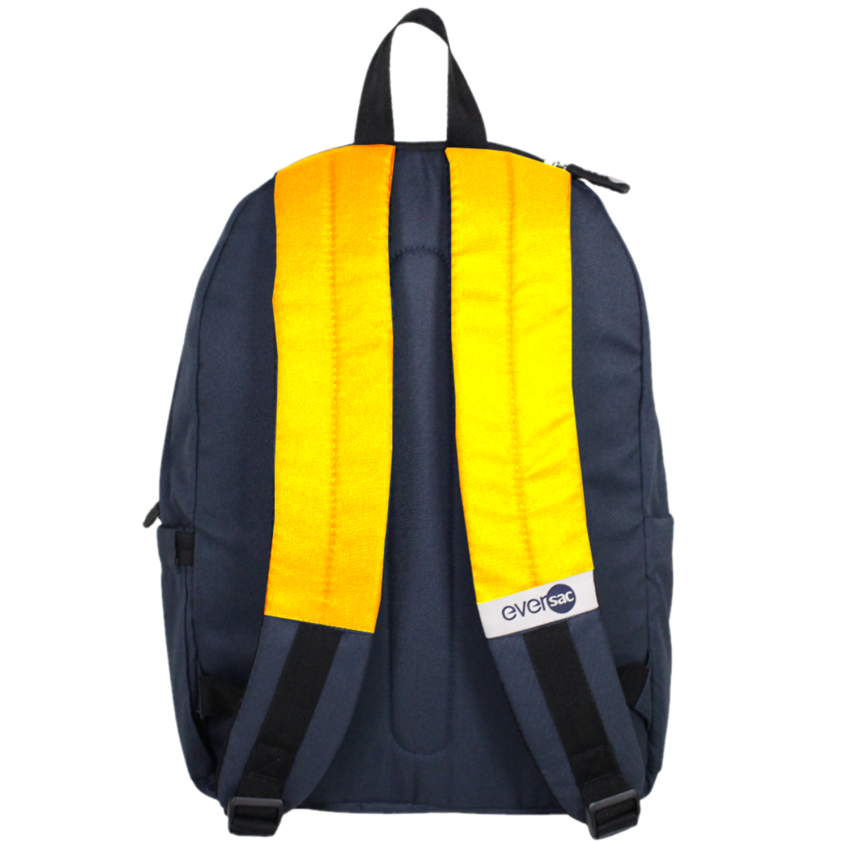 Eversac Backpack Junio Verti Navy Yellow