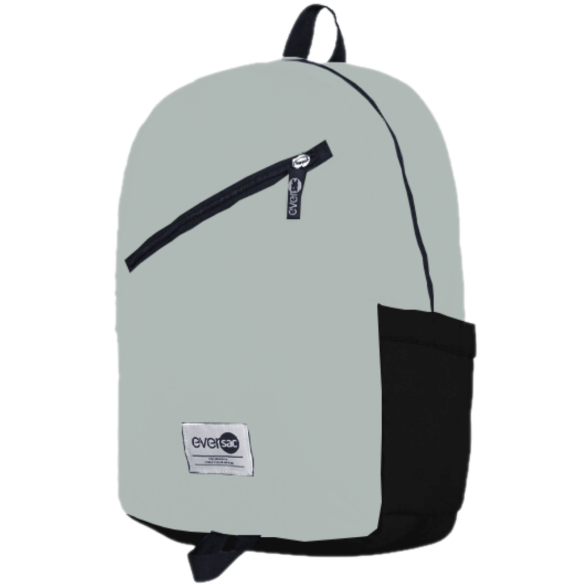 Eversac Backpack Junio Y Light Grey Black