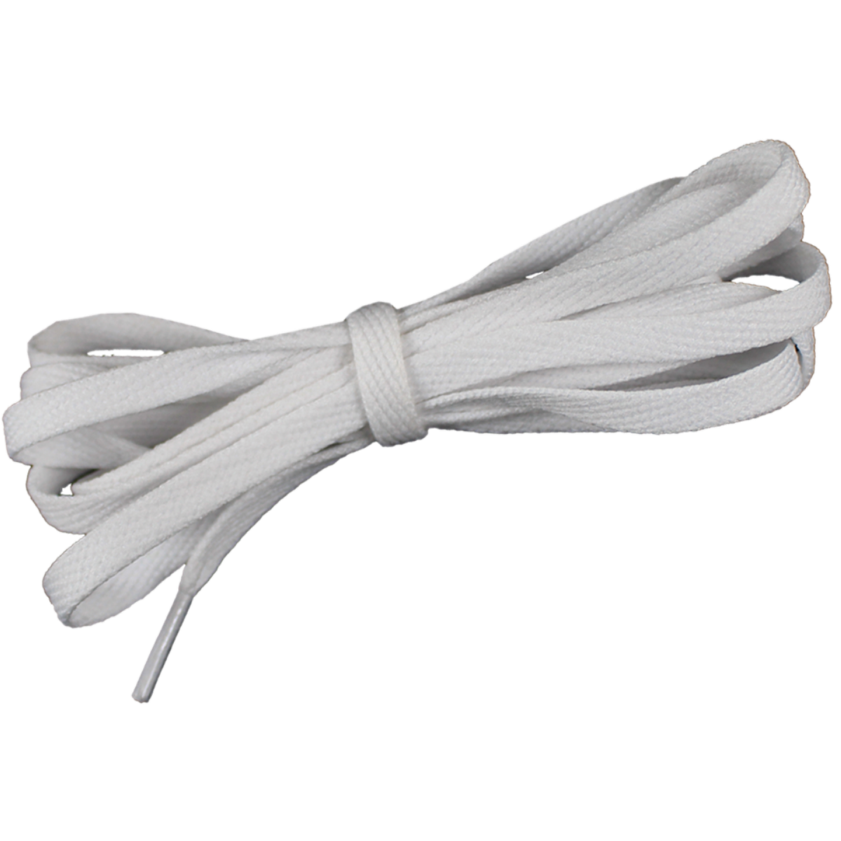 Eversac Shoe Lace Poly Flat Asahi Garis 8 MM White