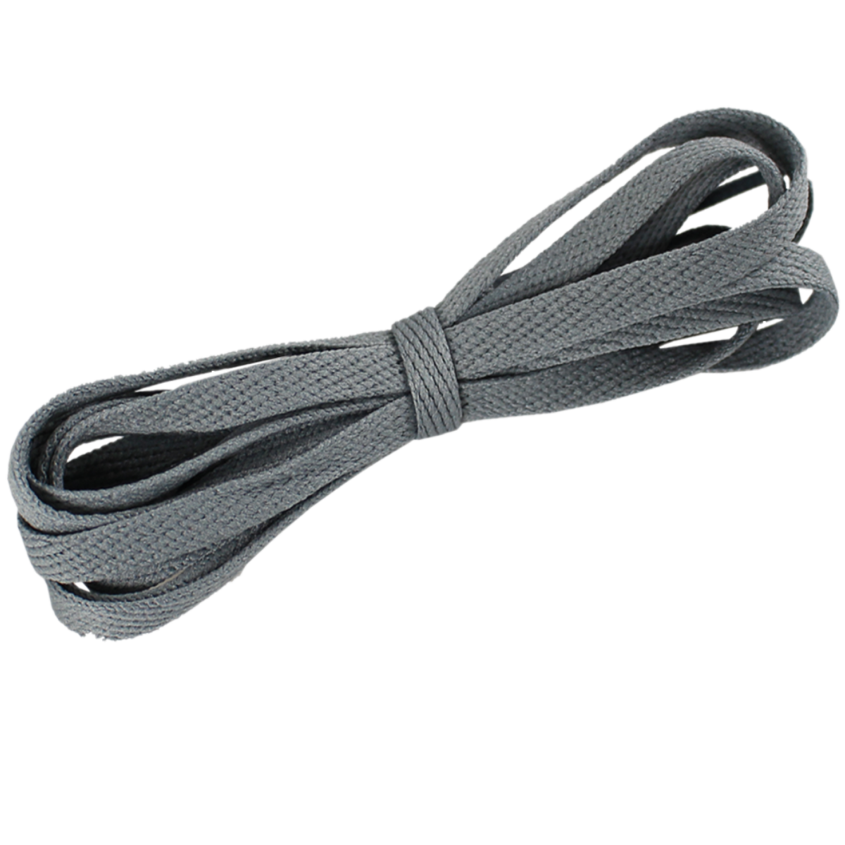 Eversac Shoe Lace Poly Flat Asahi Garis 8 MM Grey