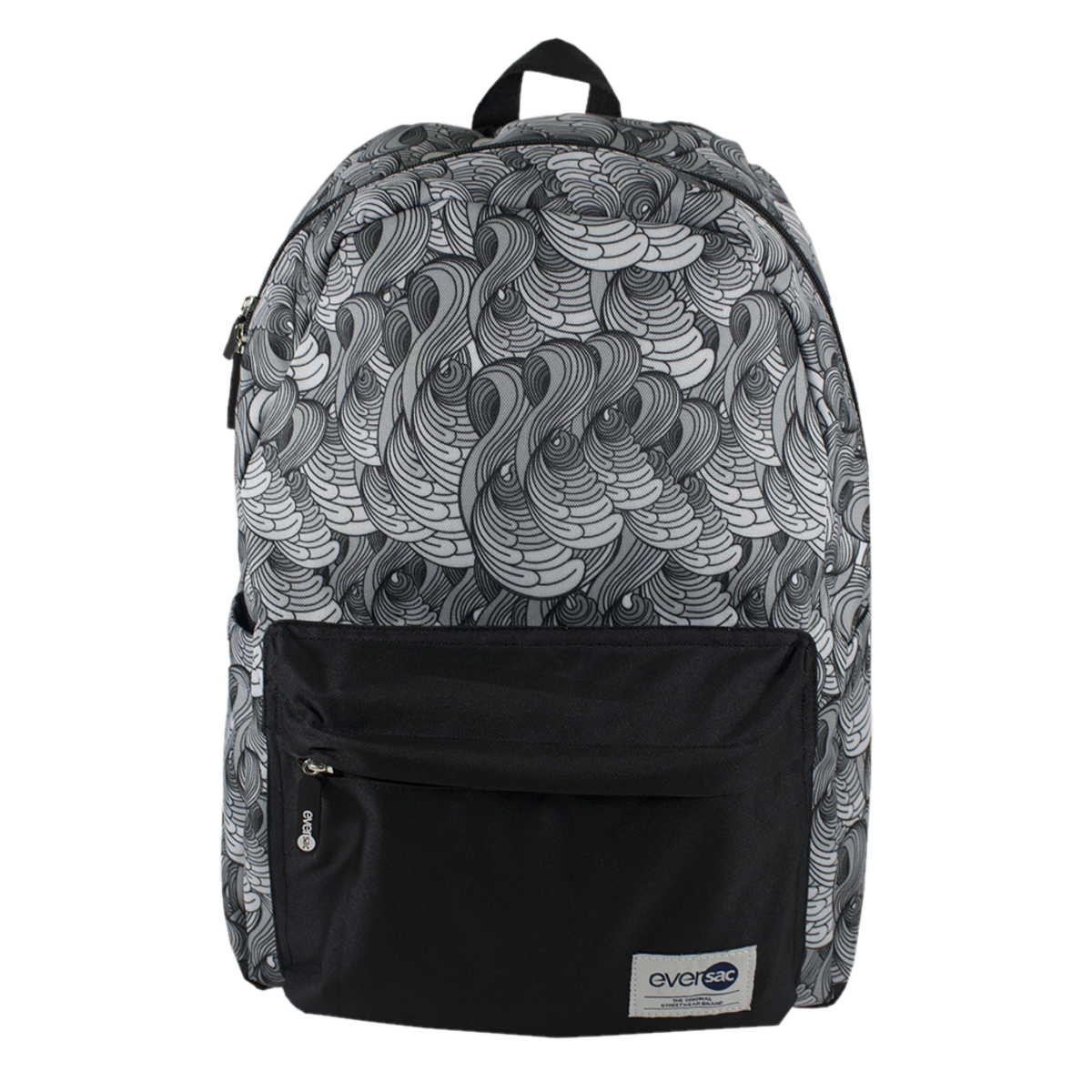 Eversac Backpack Black Wave Black