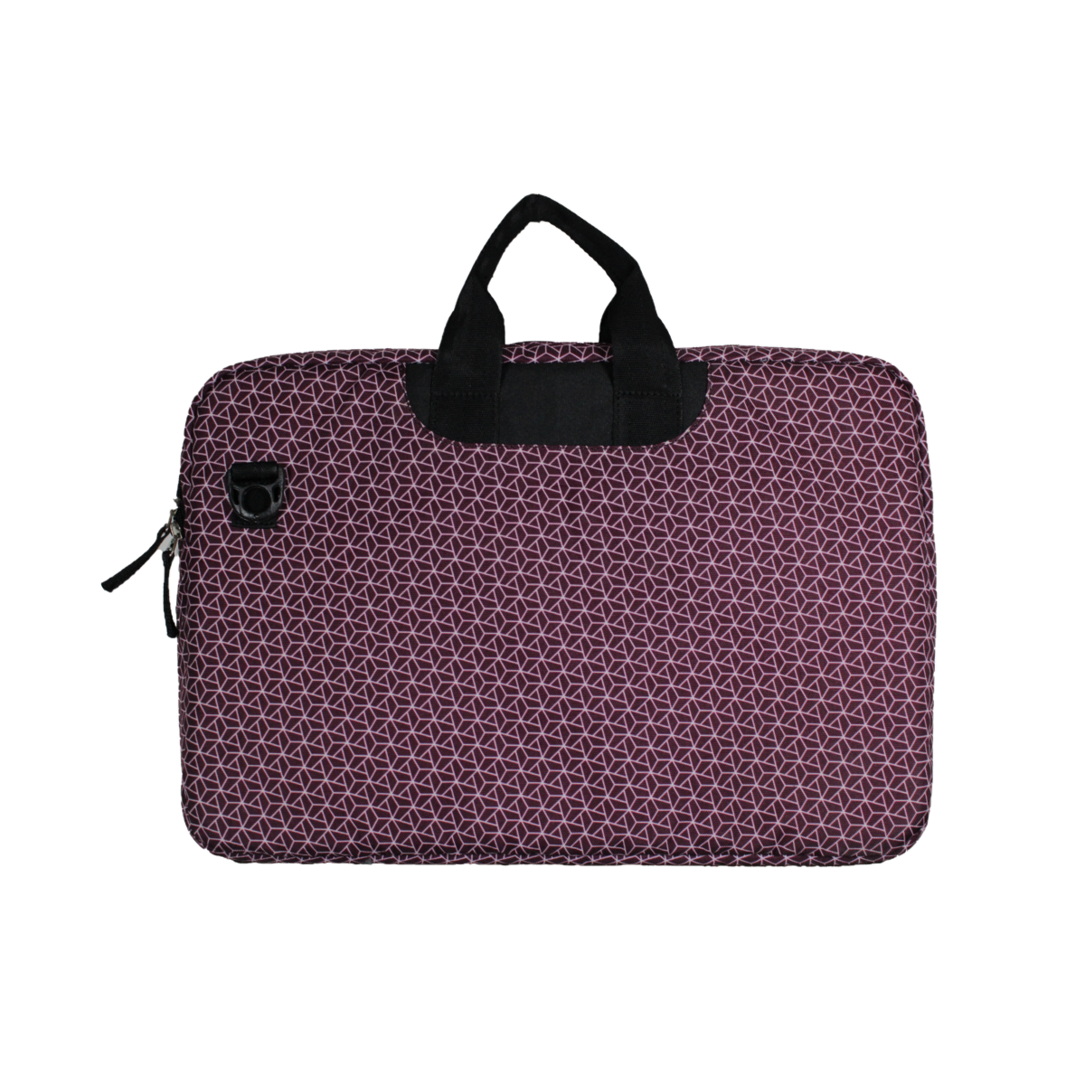 Eversac Laptop Case 13-14 Inch Kasa Black Trianglescope Maroon