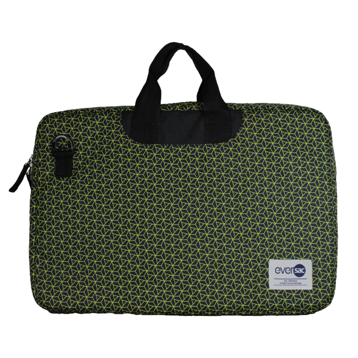 Eversac Laptop Case 15-15.6 Inch Kasa Black Trianglescope Navy