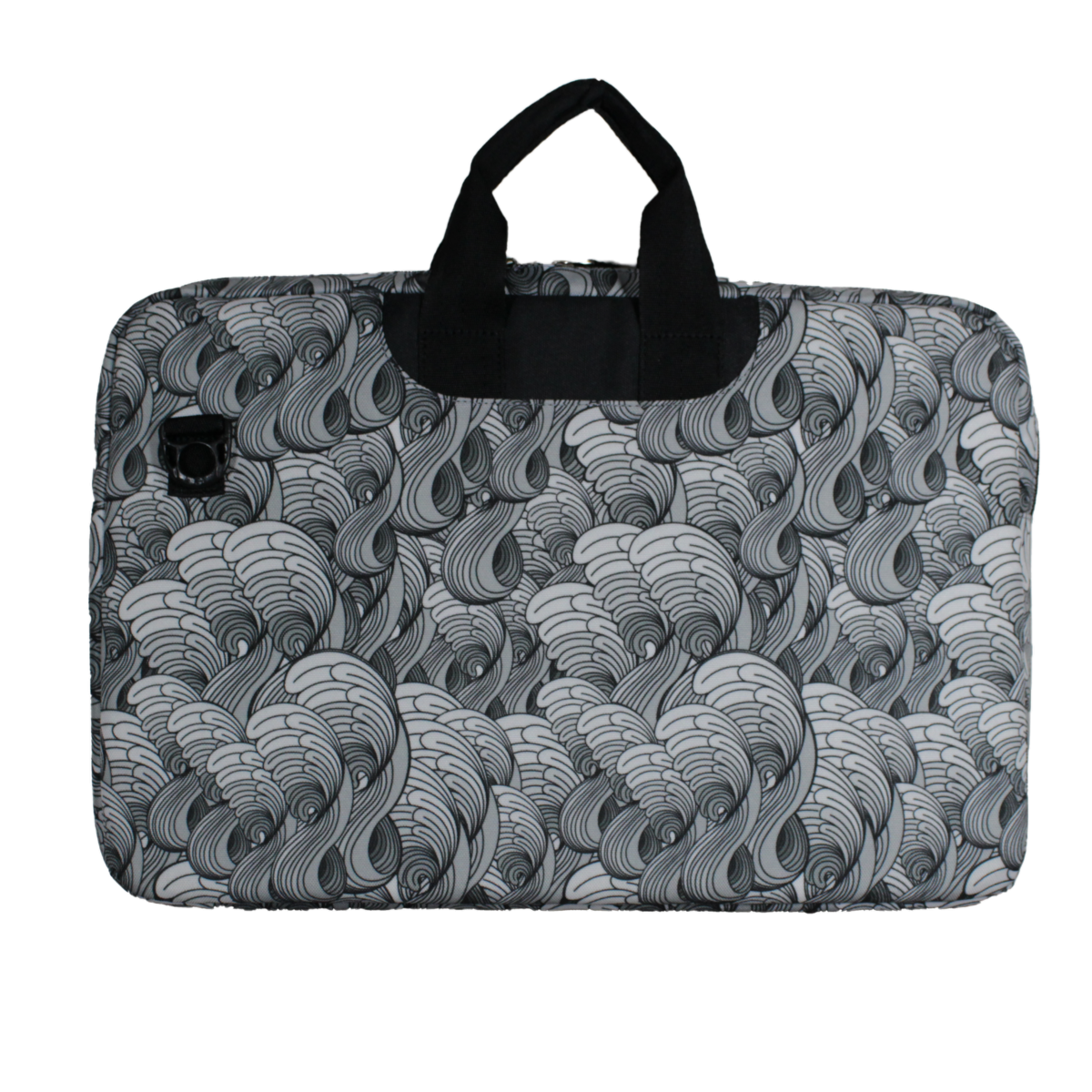 Eversac Laptop Case 15-15.6 Inch Kasa Black Black Wave
