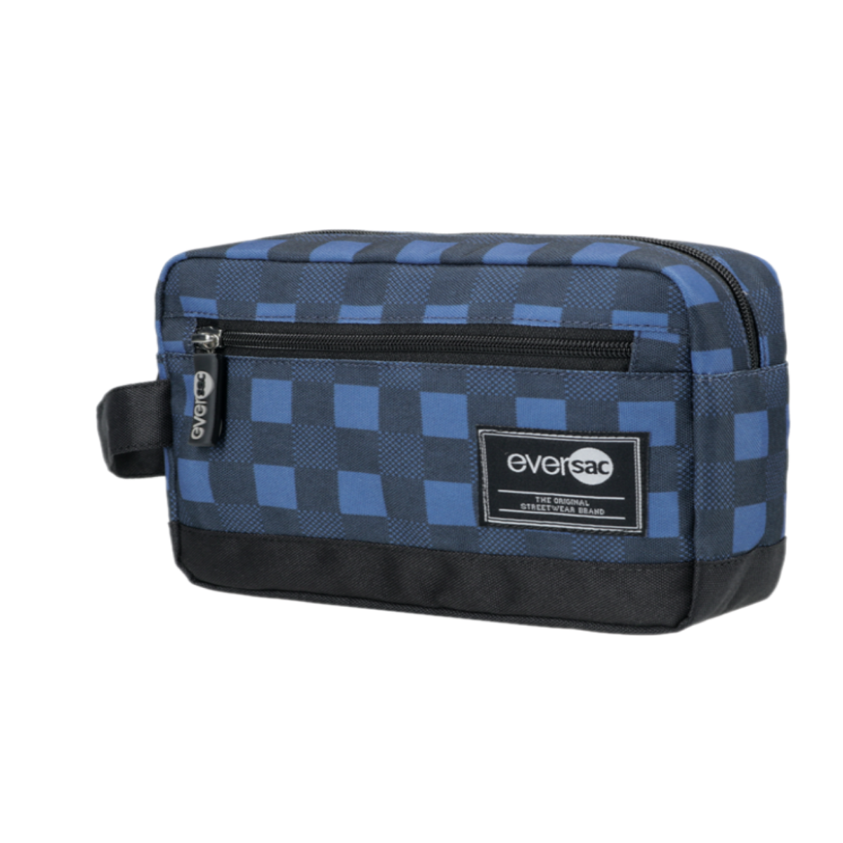 Eversac Orga Pouch Blue Tartan Black
