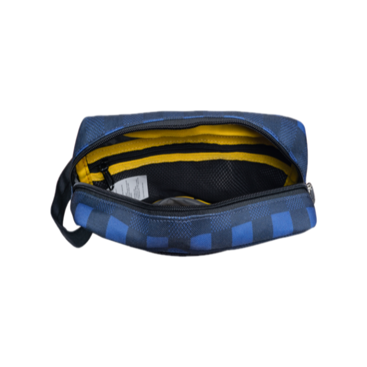 Eversac Orga Pouch Blue Tartan Black