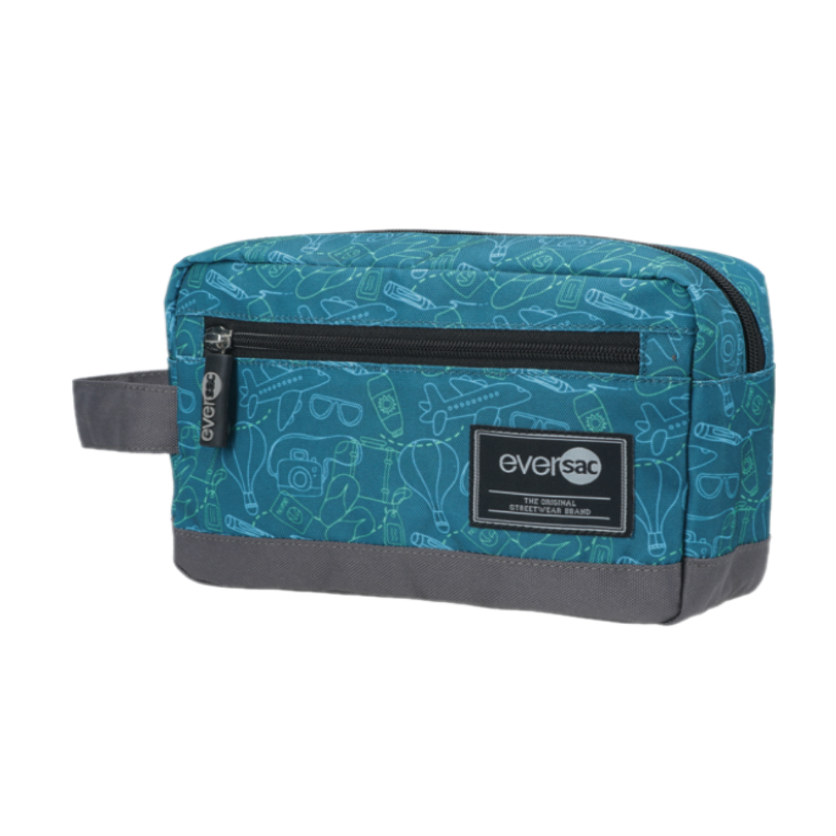 Eversac Orga Pouch Blue Travel Dark Gray