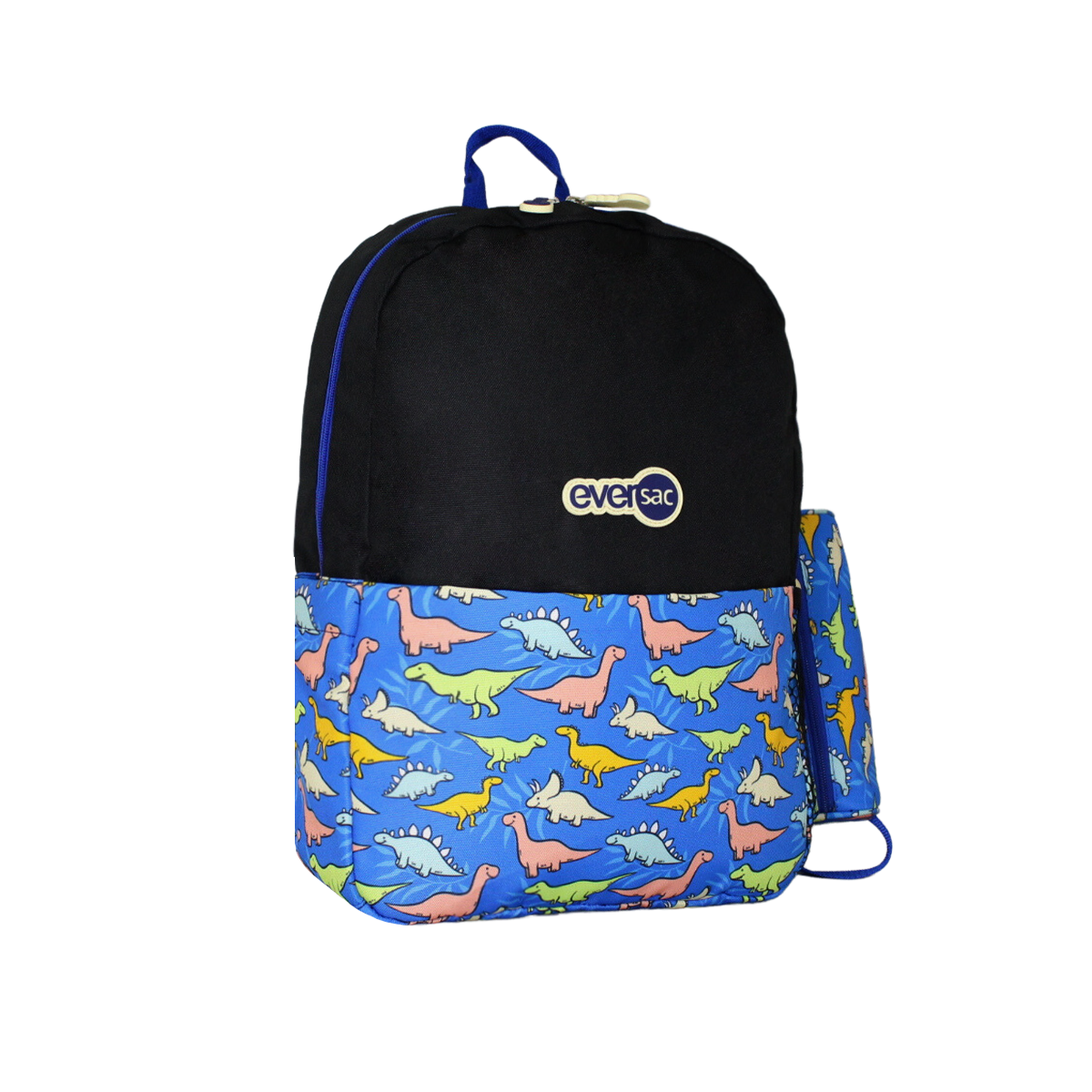 Eversac Backpack Kinder A Black Dino