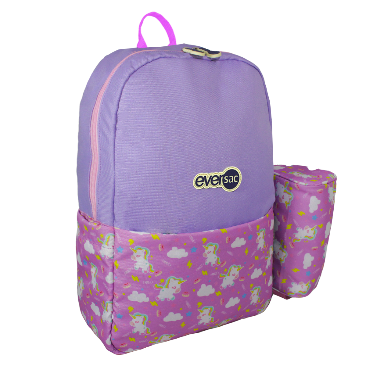 Eversac Backpack Kinder A Purple Unicorn