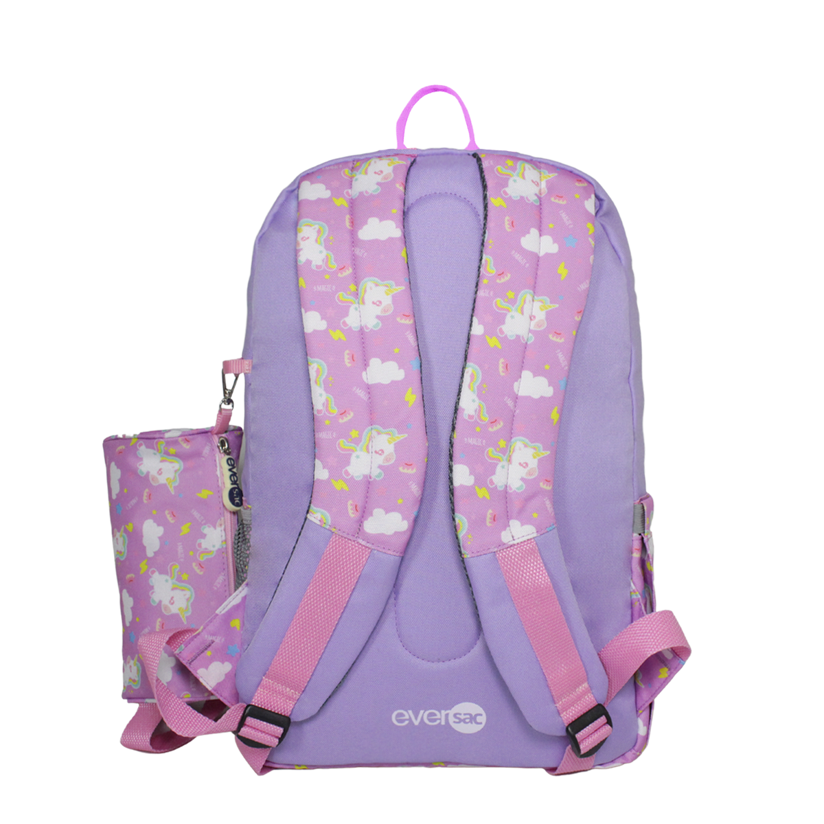 Eversac Backpack Kinder A Purple Unicorn