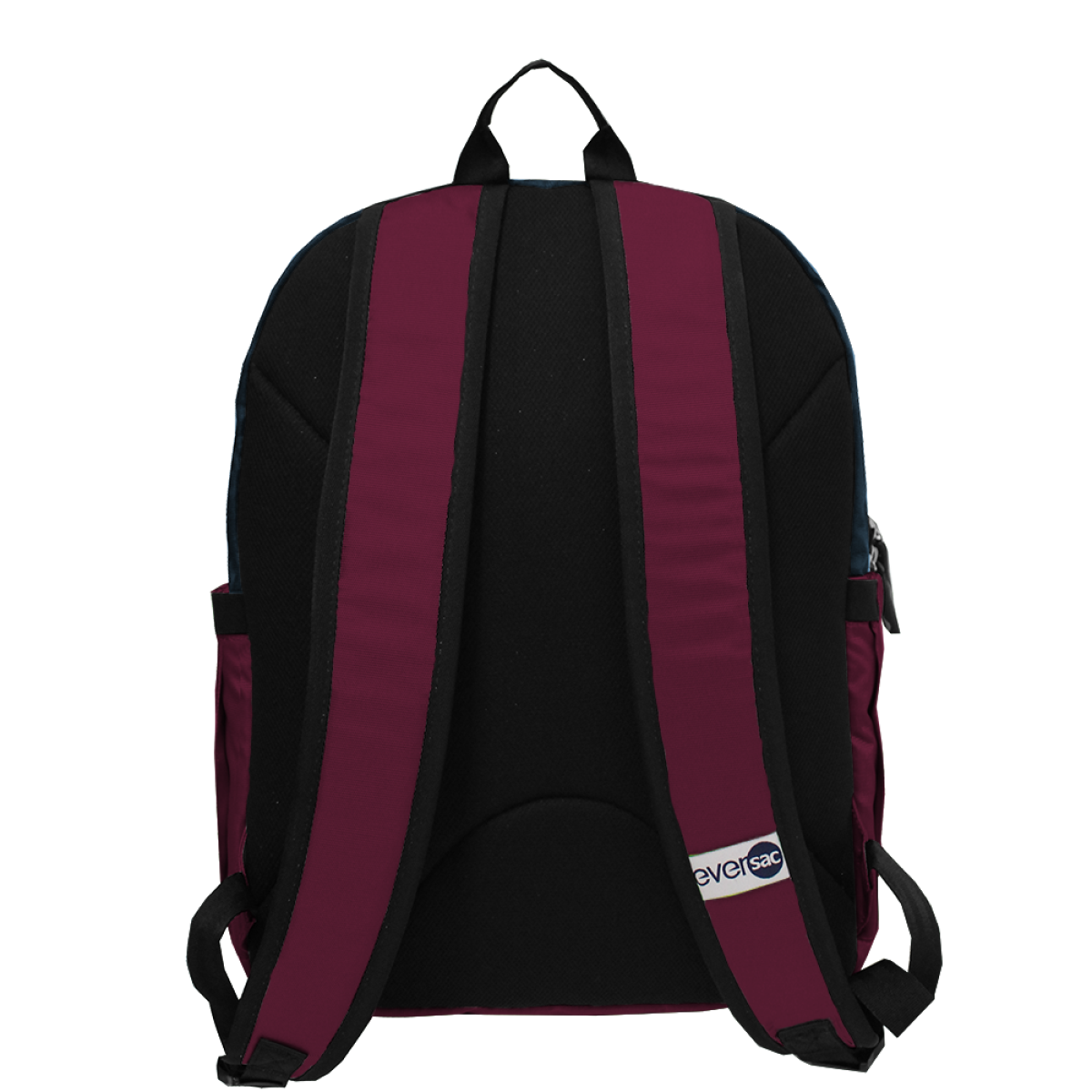 Eversac Backpack Happy F Navy Maroon