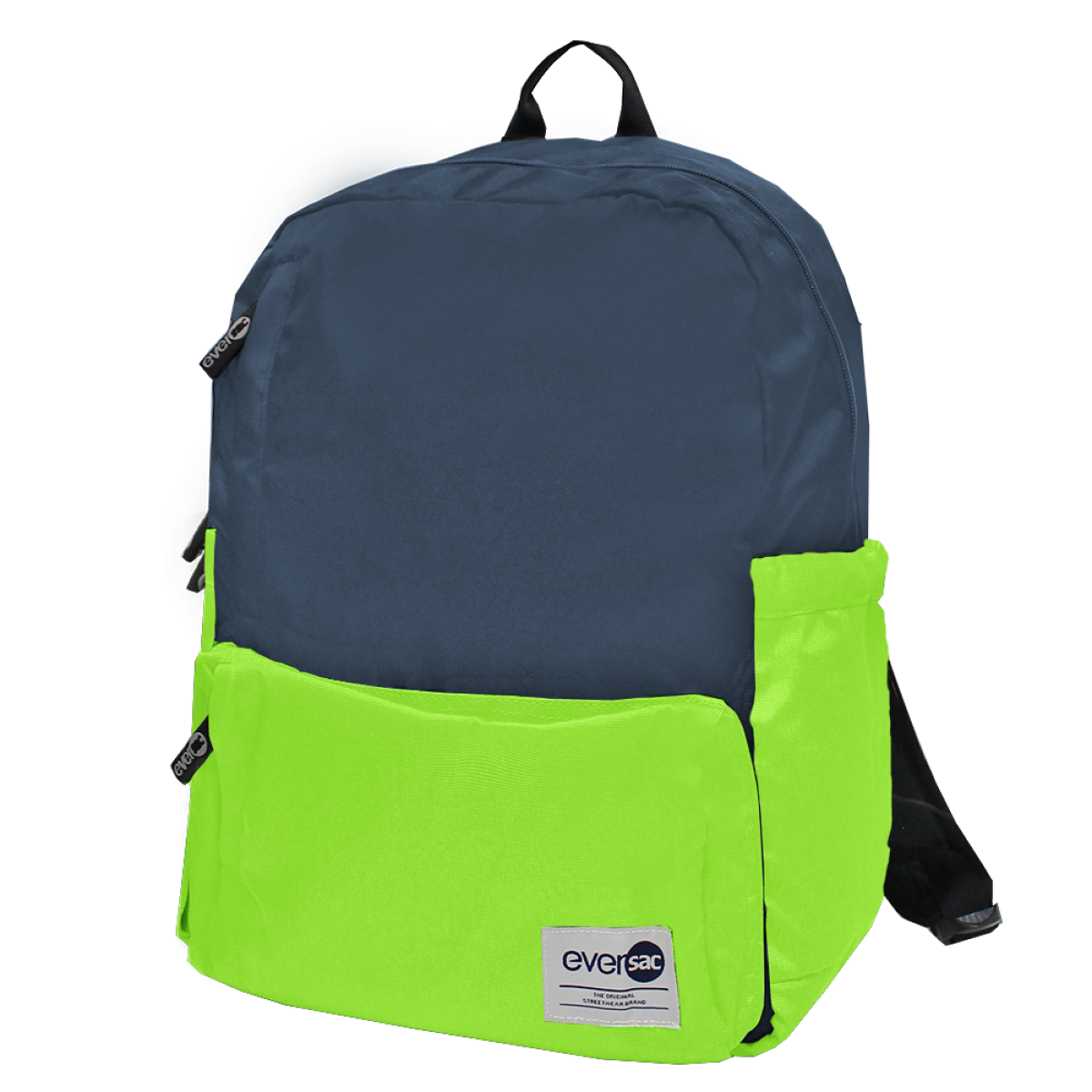Eversac Backpack Happy F Navy Lime