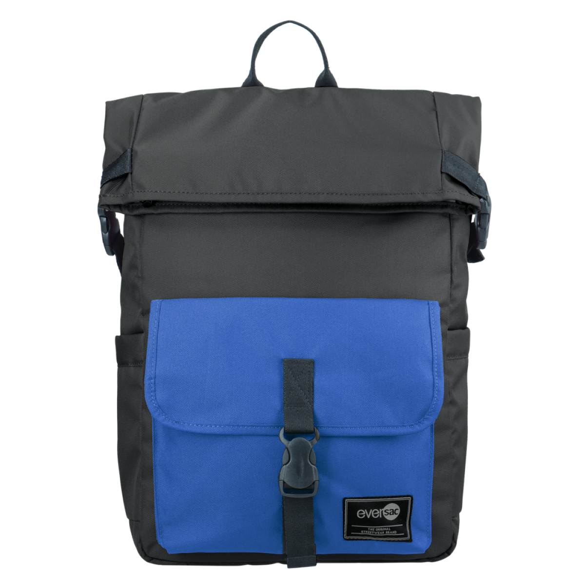 Eversac Logan Backpack Black Blue