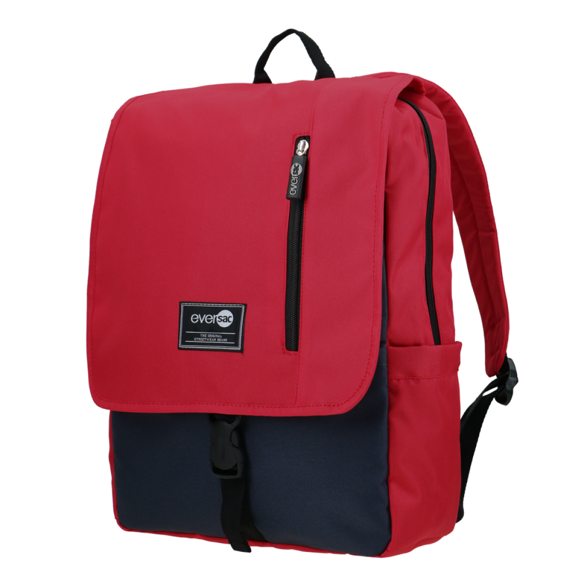 Eversac Kubo Backpack Dark Red Navy
