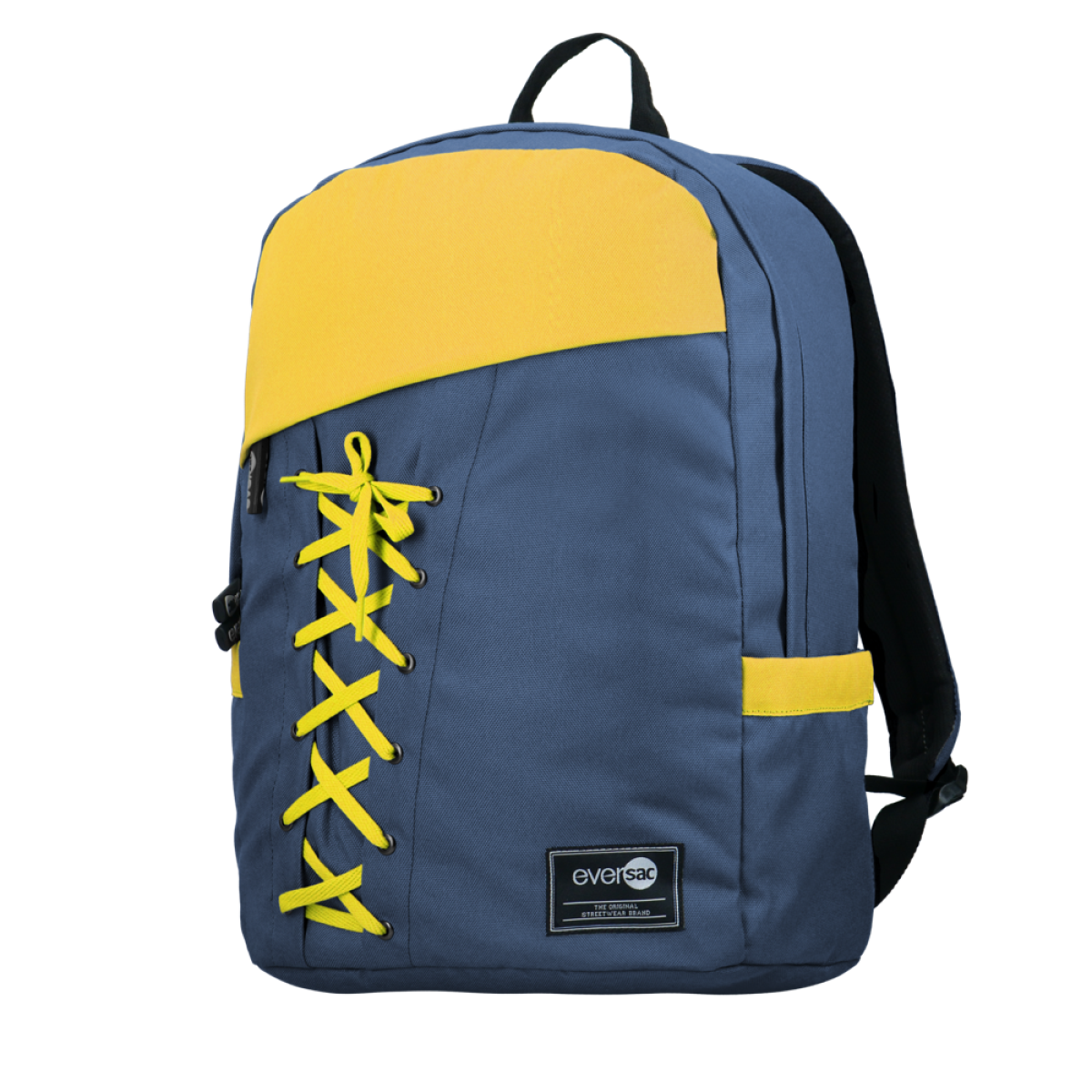 Eversac Lacebag Backpack Navy Yellow