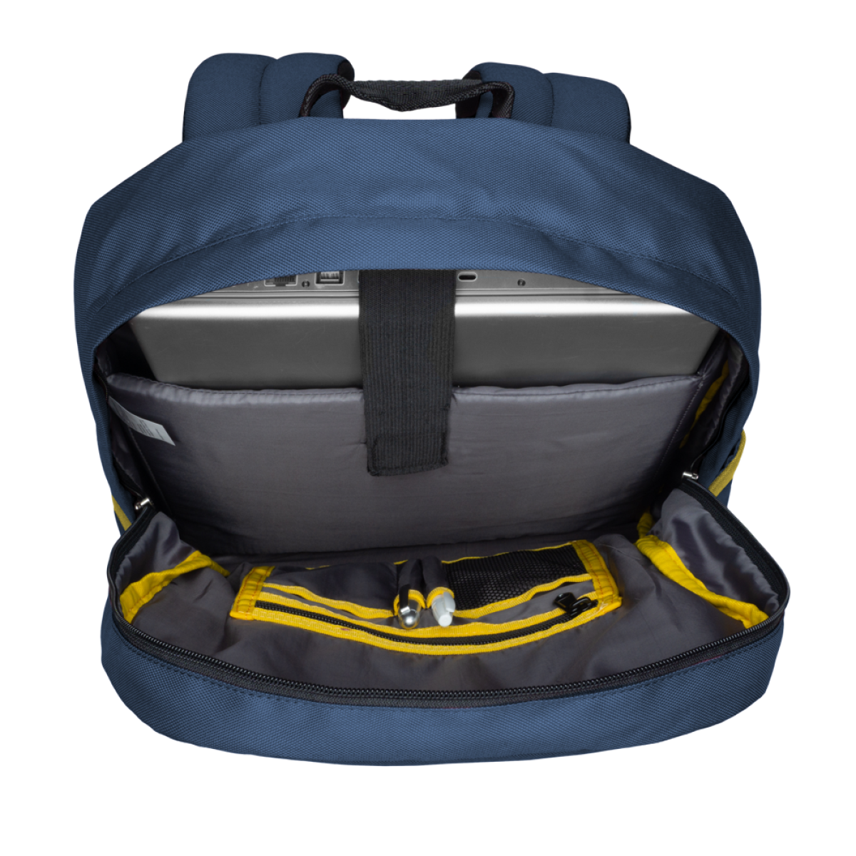 Eversac Lacebag Backpack Navy Yellow
