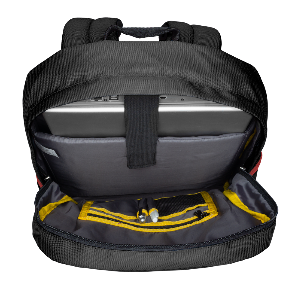 Eversac Lacebag Backpack Black Red
