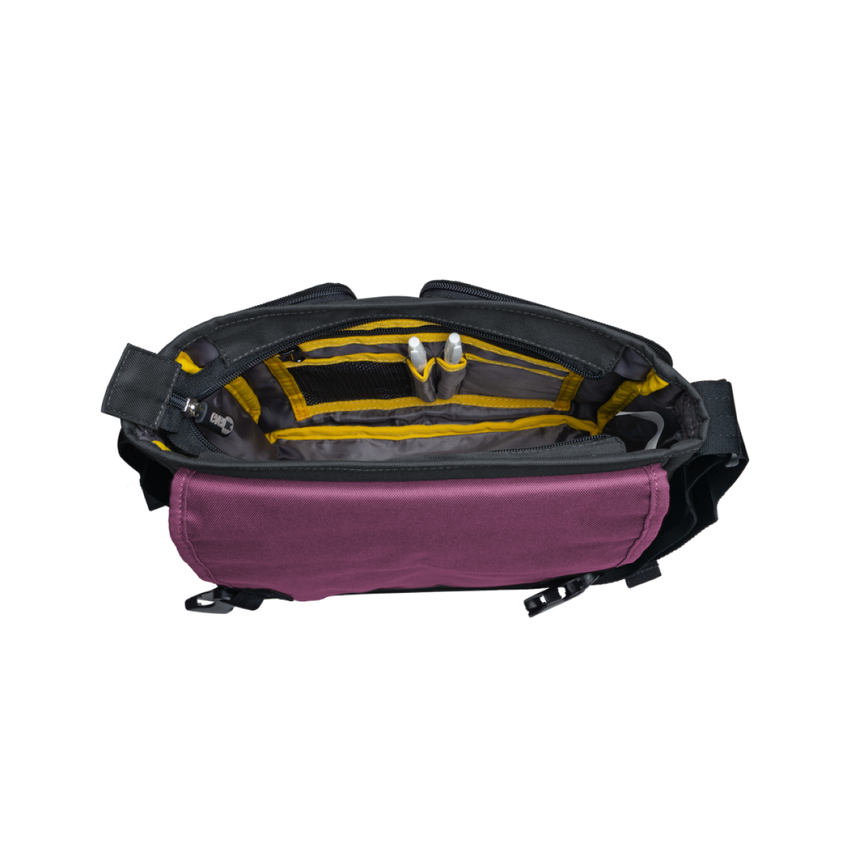 Eversac Sling Bag Duo Black Maroon