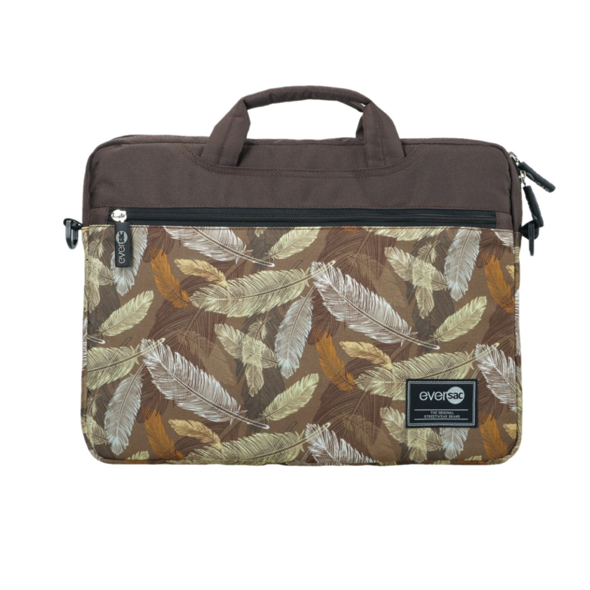 Eversac Porta Laptop Case 15” Feather Dark Brown