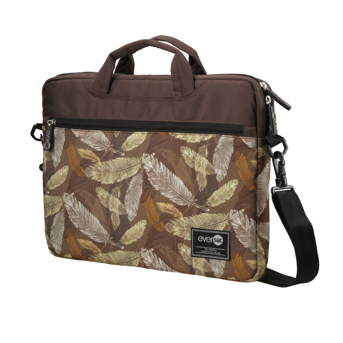 Eversac Porta Laptop Case 15” Feather Dark Brown