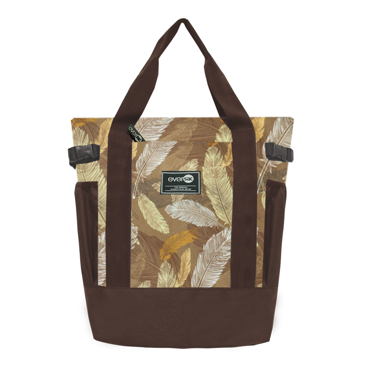 Eversac Ara Backpack Feather Dark Brown