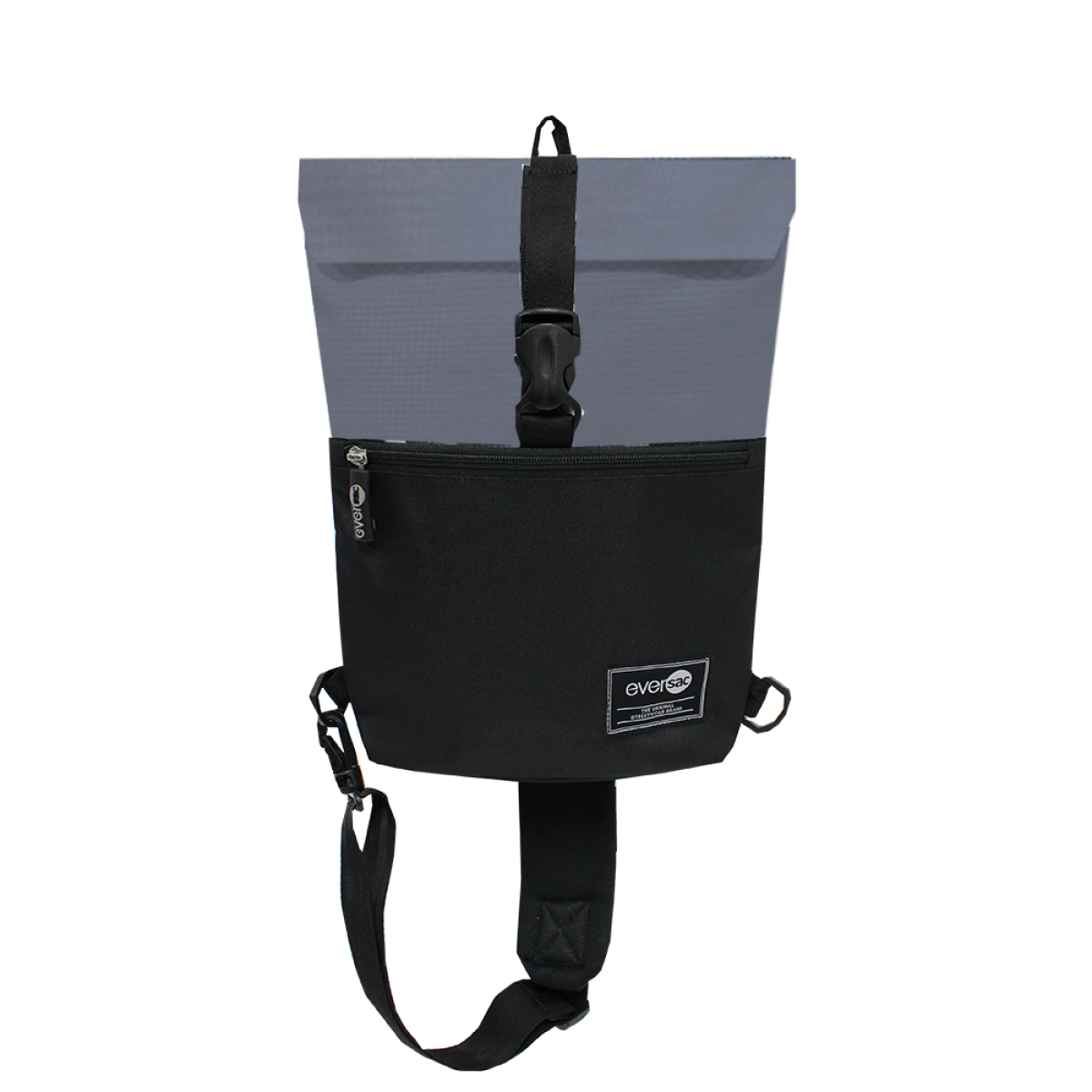 Eversac Ara One Shoulder Dark GreyDolby Black