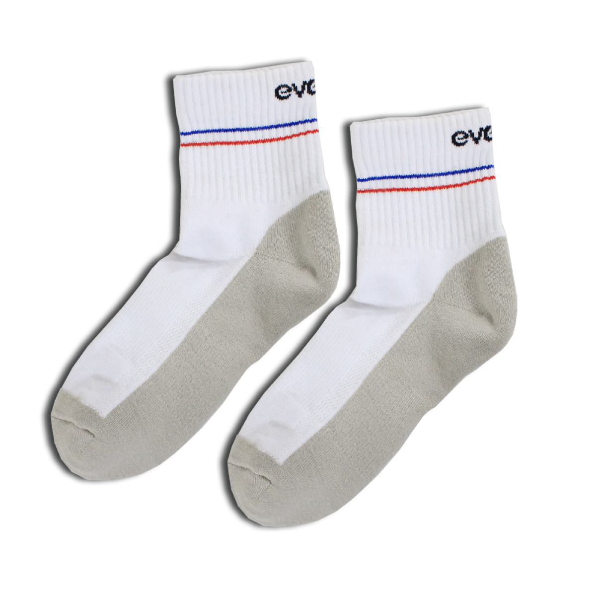 Eversac Sport Socks Quarter White Cream