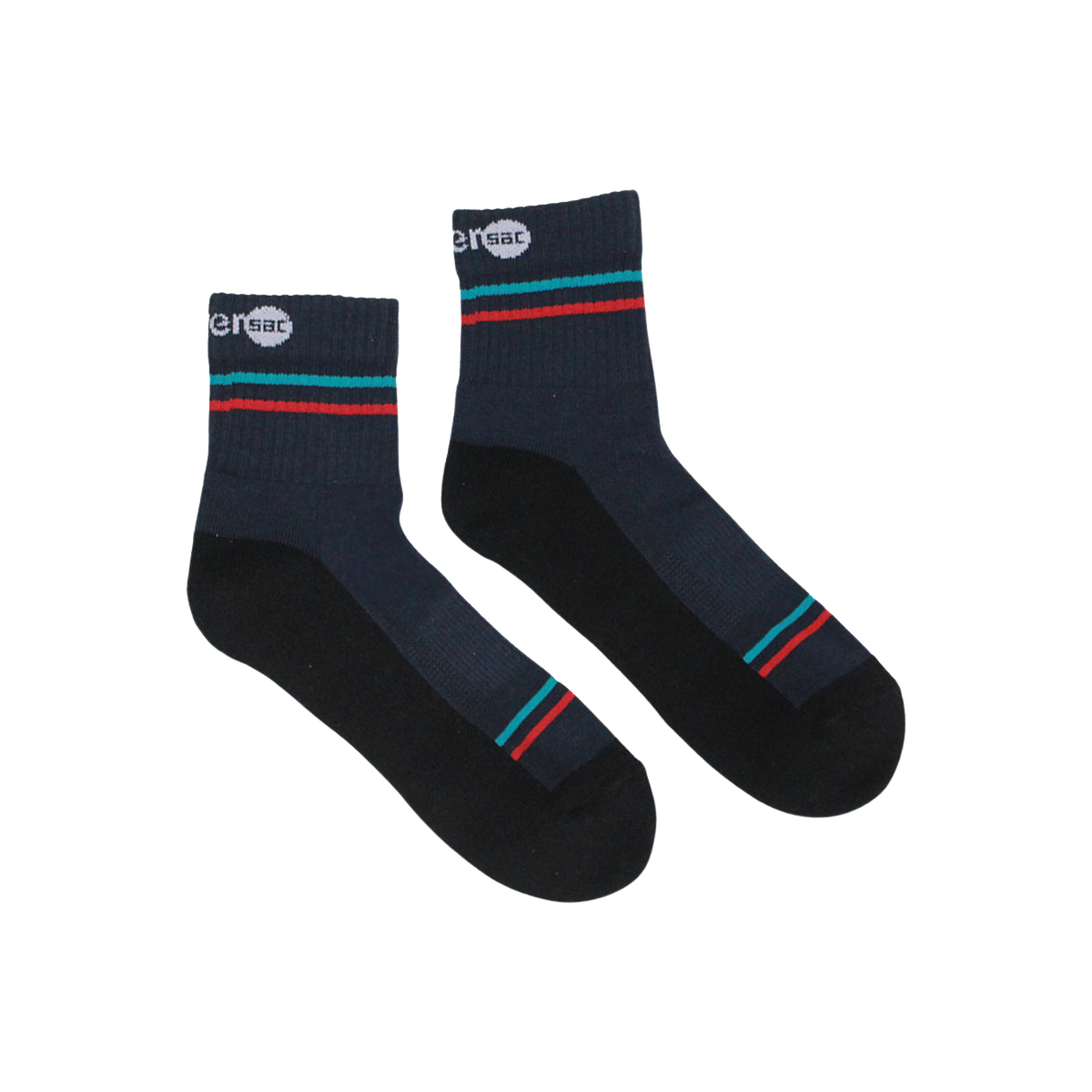 Eversac Sport Socks Quarter I Navy Black