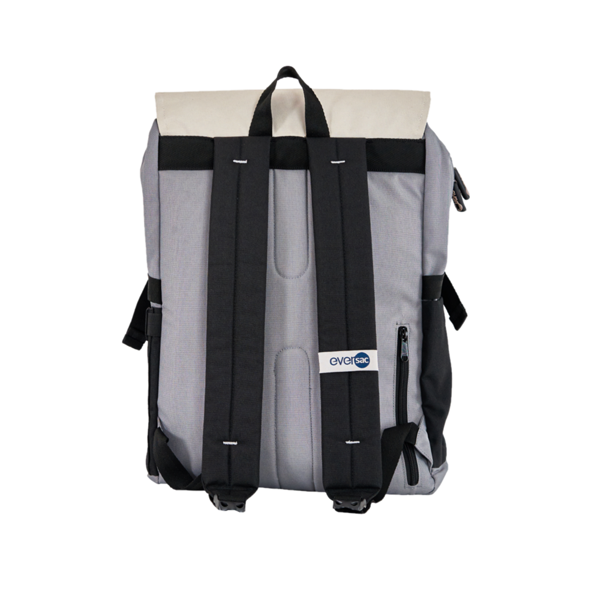 Eversac Backpack Junio Saturn Black Dgrey Lgrey