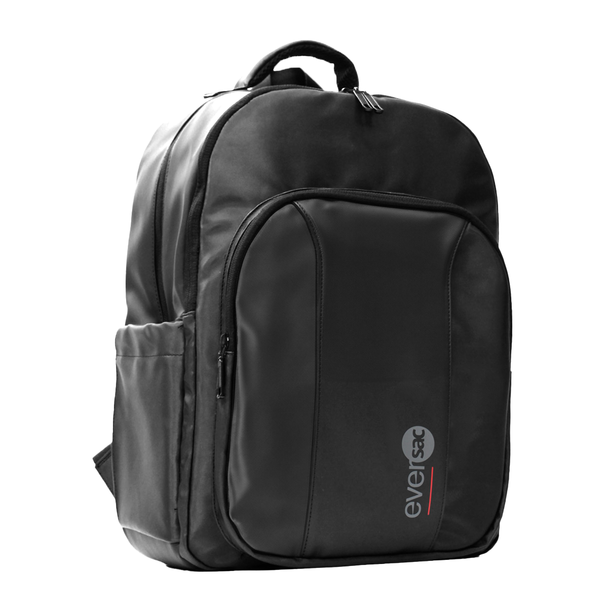 Eversac Office Schwarz Backpack Drei