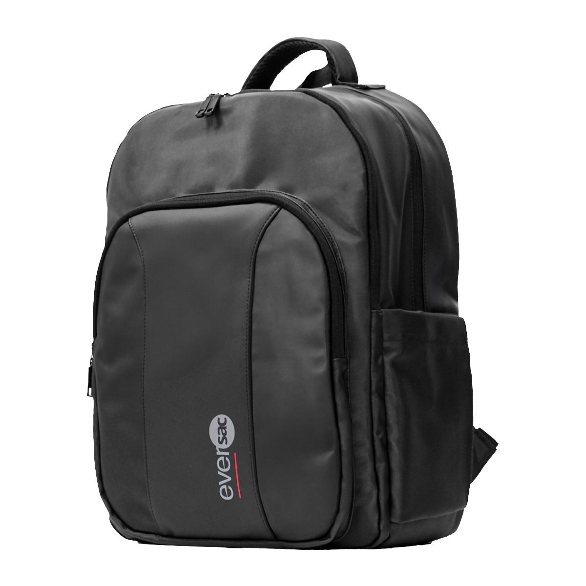 Eversac Office Schwarz Backpack Drei