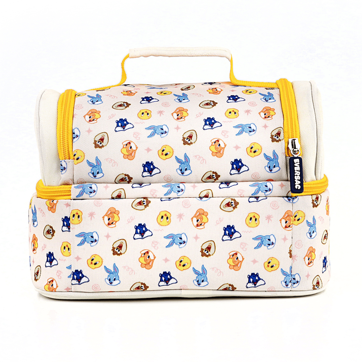 EVERSAC LUNCHBAG KINDER LOONEY TUNES CREAM