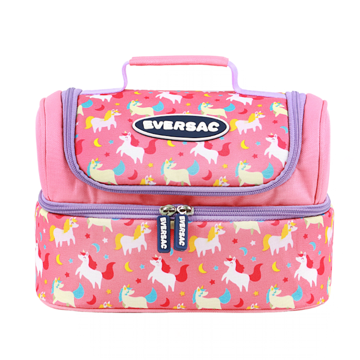 EVERSAC LUNCHBAG KINDER UNICORN PINK