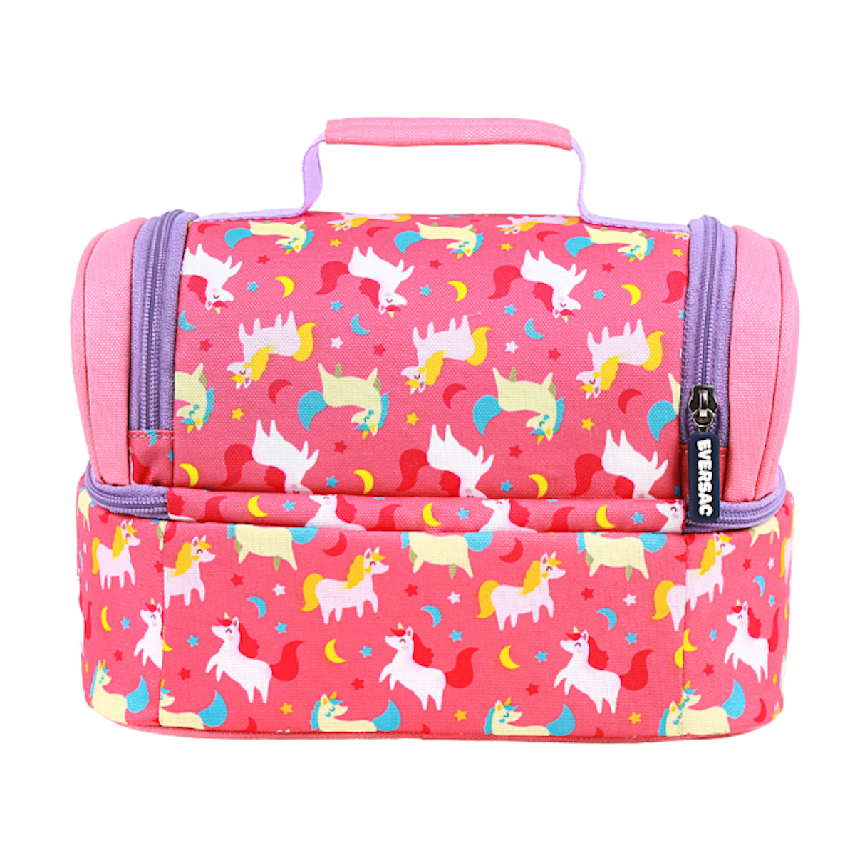 EVERSAC LUNCHBAG KINDER UNICORN PINK