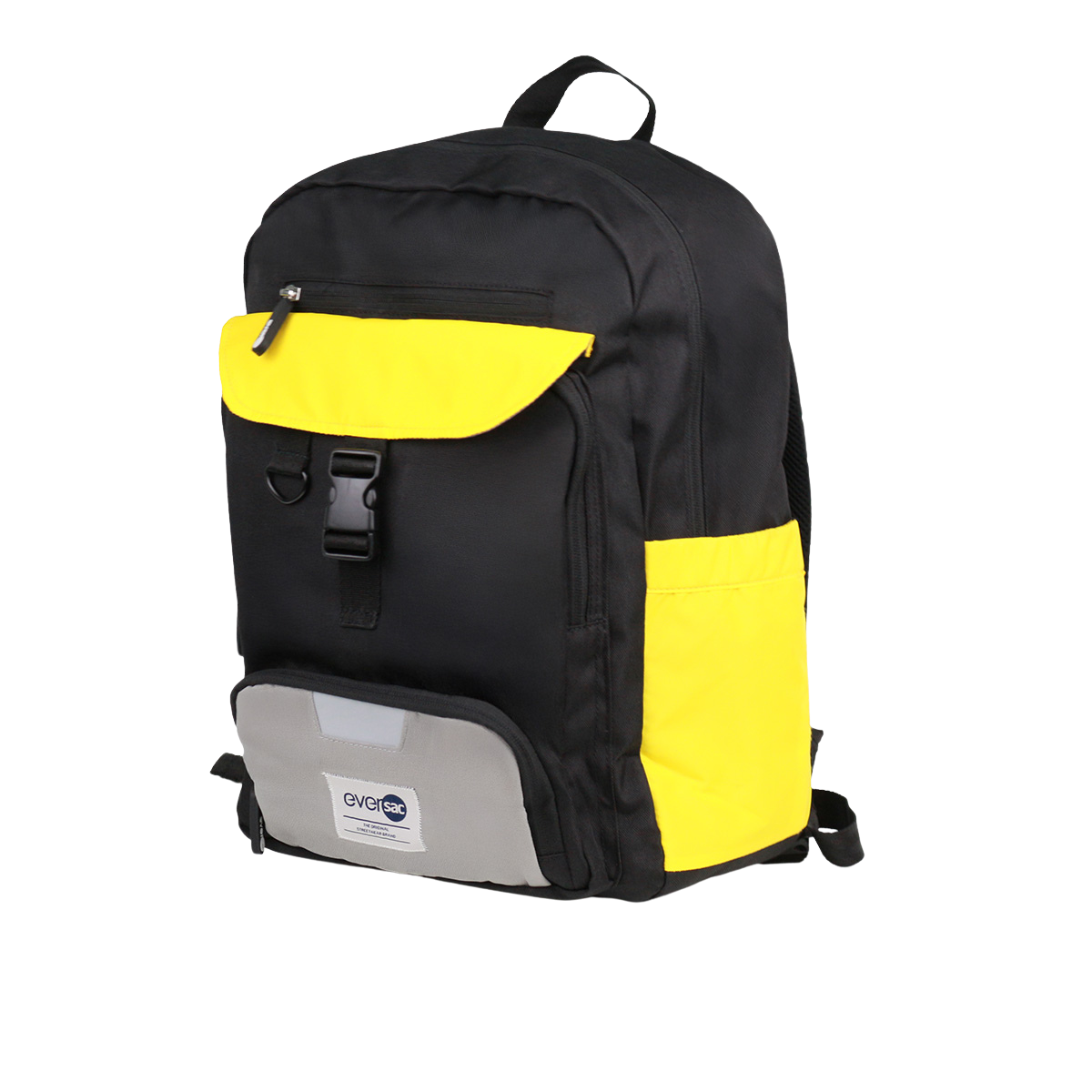 EVERSAC BACKPACK JUNIO BETA BLACK GREY YELLOW