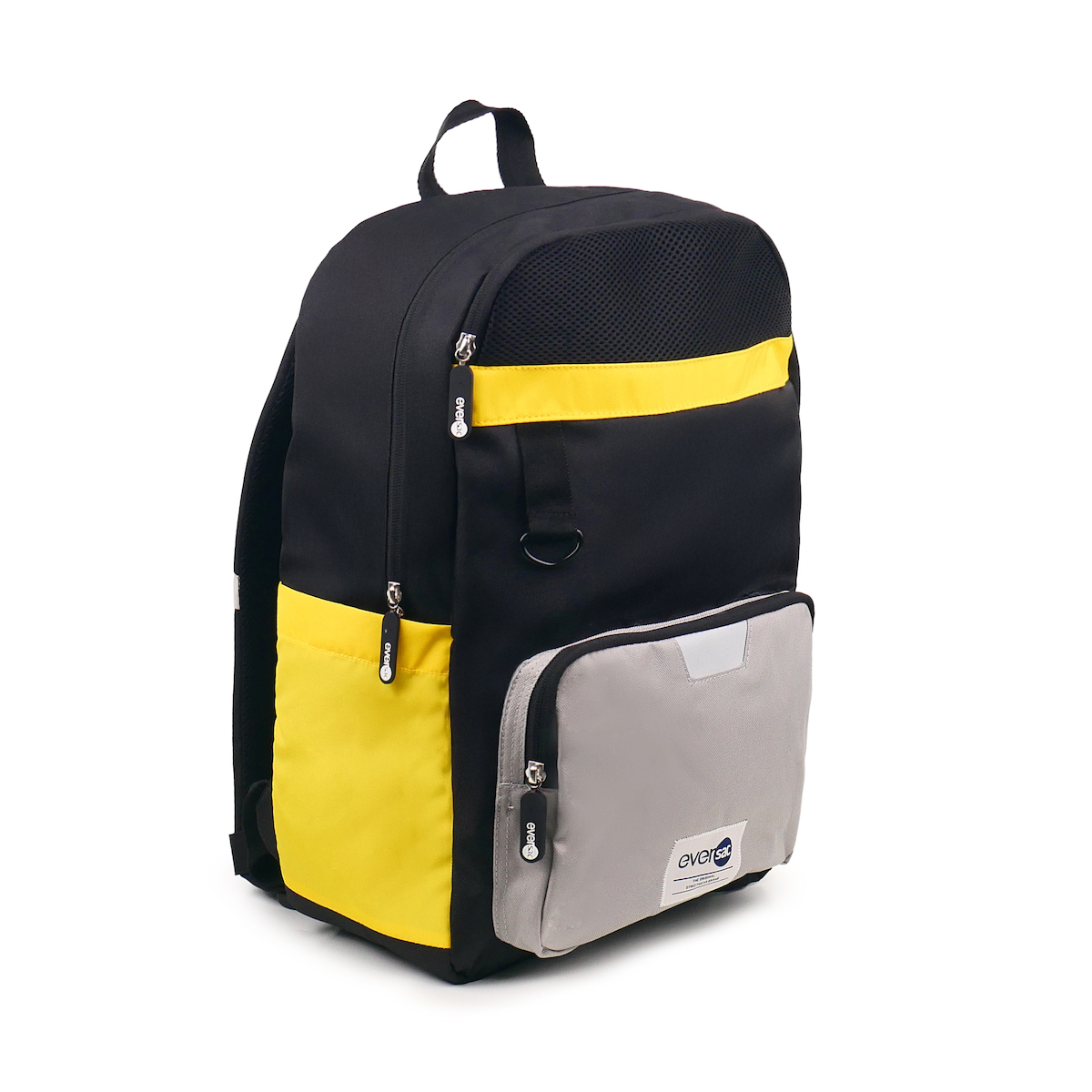 EVERSAC BACKPACK JUNIO GAMMA BLACK GREY YELLOW
